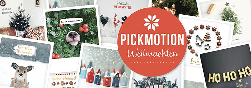 Pickmotion Weihnachtskarten