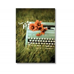 Alicia Bock Karte "Typewriter"