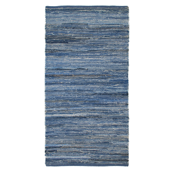 Teppich Jeansblau
