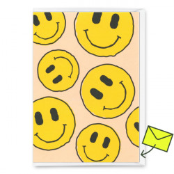 Deli Cards Klappkarte "Smilies"