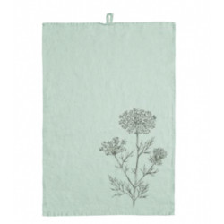 Frohstoff Geschirrtuch Leinen Dill Mint 