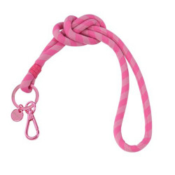 Schlüsselband Cosmopolitan Neon Pink Stripes