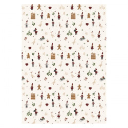 5 Meter Geschenkpapier Nostalgic Christmas ECO 