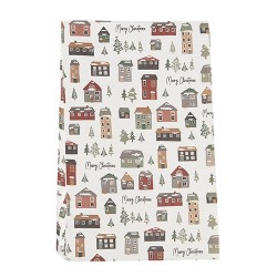 Geschenktütchen Christmas Village Groß