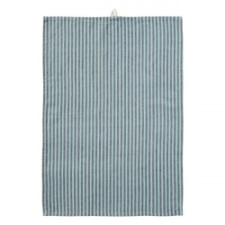 Geschirrtuch "Linea" Türkis Grau