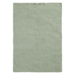 Handtuch Mint gestrickt 