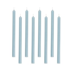 Kerzen Set 20cm Hellblau