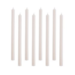 Kerzen Set 20cm Weiß