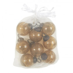 Minikugel Set "Pebbled" Honey 