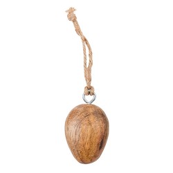 Anhänger Osterei MANGOHOLZ 5cm