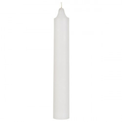 Rustic Kerze White Ø 3,8cm 