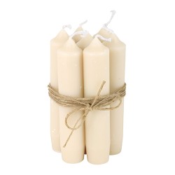 Stabkerzen 8er Set Creme