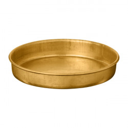 Untersetzer 8cm "Gloria" Messing 