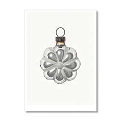 Karte Anhänger Bauernsilber Blume