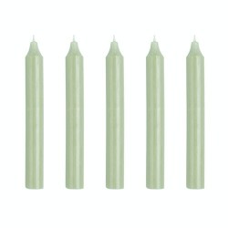 Kerzen Set 19,5cm Jade Grün