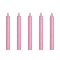 Kerzen Set 19,5cm Rosa