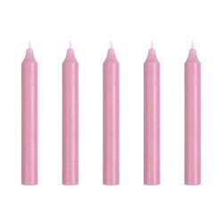 Kerzen Set 19,5cm Rosa