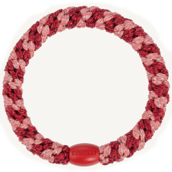 Kknekki Haargummi Coral Bordeaux Glitter