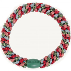 Kknekki Haargummi Mix Green Bordeaux Glitter