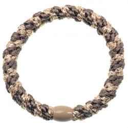 Kknekki Haargummi Mole Beige Glitter