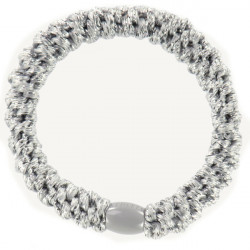 Kknekki Haargummi Silver Glitter
