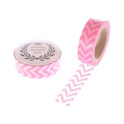 Masking Tape Zickzack Pink