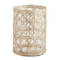 Vase und Windlicht "Bamboo"