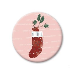 Pickmotion Magnet 32mm Weihnachtssocke