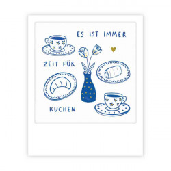Pickmotion Mini Pic Karte "Es ist immer Zeit für Kuchen" 