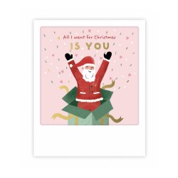 Pickmotion Mini Pic Karte "All i want for Christmas IS YOU" 