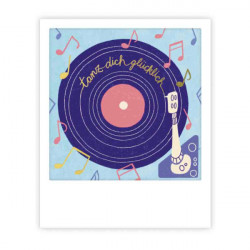 Pickmotion Mini Pic Karte "Tanz dich glücklich" 