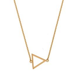 Halskette "Triangle" Gold