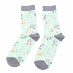 Miss Sparrow Socken Bamboo Dandelion Floral