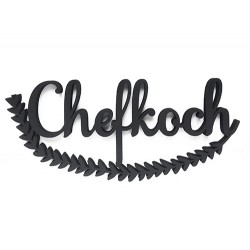 3D Schrift "Chefkoch"