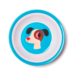 Melamin Kinderschüssel Hund