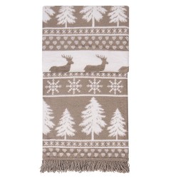 Kuscheldecke "TRADITION" Creme