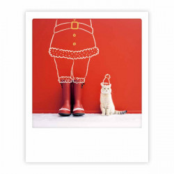 Pickmotion Karte "Santa Cat"