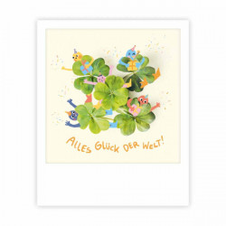 Pickmotion Karte "Alles Glück der Welt"