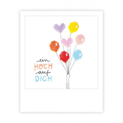 Pickmotion Karte "Ein Hoch auf dich"
