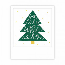 Pickmotion Mini Pic Karte "Fröhliche Weihnachten Baum"
