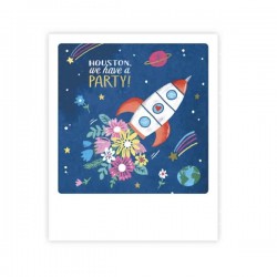 Pickmotion Mini Pic Karte "Houston we have a Party"