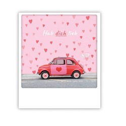 Pickmotion Karte "Hab dich lieb Auto"