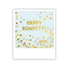 Pickmotion Mini Pic Karte "Happy Konfetti"
