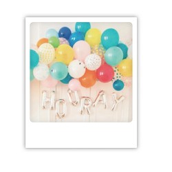 Pickmotion Karte "Hooray Ballons"