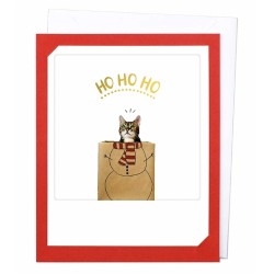 Pickmotion Klappkarte "Ho Ho Ho Catbag"