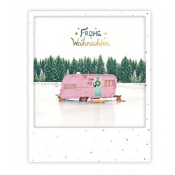 Pickmotion Karte "Pinke Weihnachten"