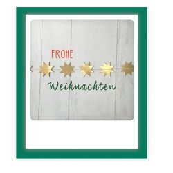 Pickmotion Klappkarte "Frohe Weihnachten Girlande"