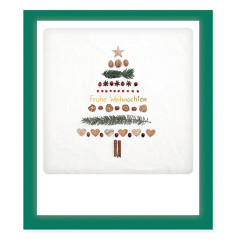 Pickmotion Klappkarte "Frohe Weihnachten Anis&Zimt"