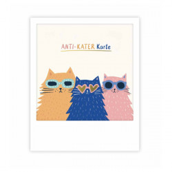 Pickmotion Mini Pic Karte "Anti-Kater Karte" 