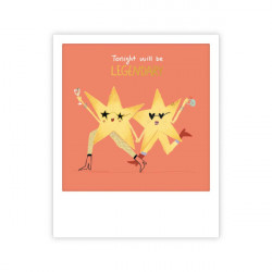 Pickmotion Mini Pic Karte "Tonight will be legendary"